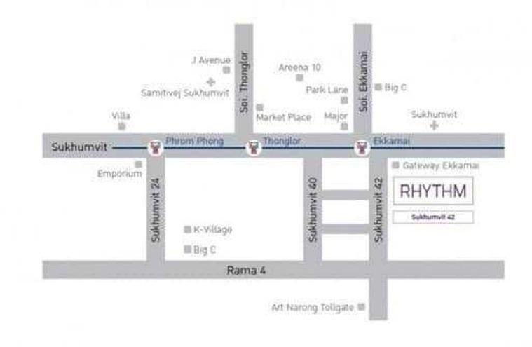 picture Rhythm Sukhumvit 42 1 bedroom floor10 45 sqm - 15/19