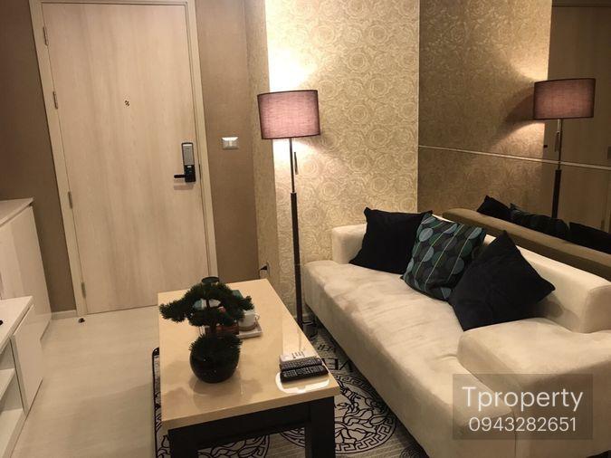 รูป T1276 คอนโดให้เช่า Rhythm Sukhumvit 42 (ริทึ่ม สุขุมวิท 42) ห้องสวย เฟอร์ครบ มีเครื่องซักผ้า ราคาพิเศษ - รูปที่ 2/6