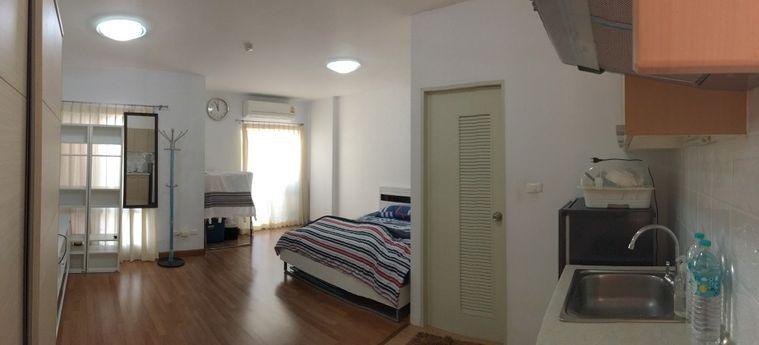 picture G 6812🚨 中国客户，请加微信。(在联系方式的旁边) For rent Chateau in Town Ratchada 13 Line❤️💜@condopremium💜❤️Ready to move in ⬛🟨 📞 065 695 3645🟨⬛ - 1/3