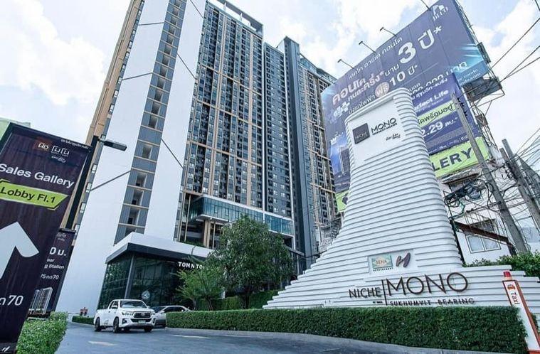 picture 🔥Next to BTS Bearing🔥Modern condo, central area, high view, river view, Niche Mono Sukhumvit - Bearing, - 16/17