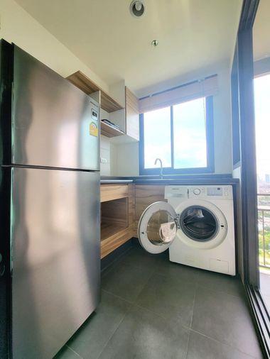 รูป T1310 คอนโดให้เช่า U Delight Residence Riverfront Rama 3 (ยู ดีไลท์ เรสซิเด้นซ์ ริเวอร์ฟร้อนท์ พระราม 3) ห้องสวย เฟอร์ครบ ราคาพิเศษ - รูปที่ 9/9