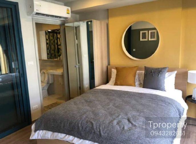 รูป T1326 คอนโดให้เช่า THE BASE Sukhumvit 50 (เดอะ เบส สุขุมวิท 50) ห้องสวย เฟอร์ครบ มีเครื่องซักผ้า ราคาพิเศษ - รูปที่ 4/9