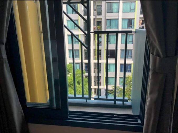 รูป T1326 คอนโดให้เช่า THE BASE Sukhumvit 50 (เดอะ เบส สุขุมวิท 50) ห้องสวย เฟอร์ครบ มีเครื่องซักผ้า ราคาพิเศษ - รูปที่ 5/9