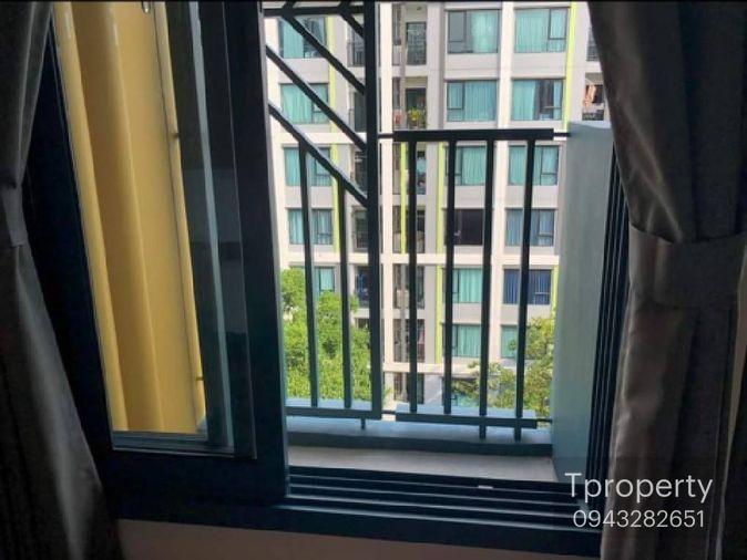 รูป T1326 คอนโดให้เช่า THE BASE Sukhumvit 50 (เดอะ เบส สุขุมวิท 50) ห้องสวย เฟอร์ครบ มีเครื่องซักผ้า ราคาพิเศษ - รูปที่ 5/9