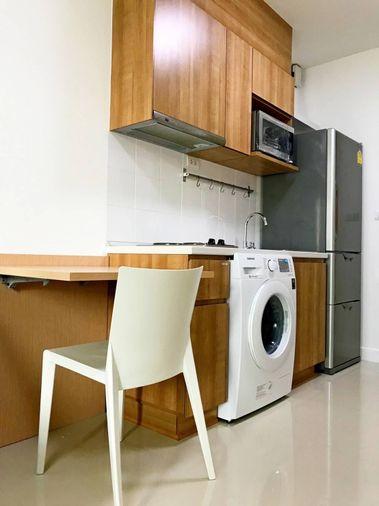 รูป T1328 คอนโดให้เช่า Ideo Mix Sukhumvit 103 (ไอดีโอ มิกซ์ สุขุมวิท 103) ห้องสวย เฟอร์ครบ มีเครื่องซักผ้า ราคาพิเศษ - รูปที่ 3/6