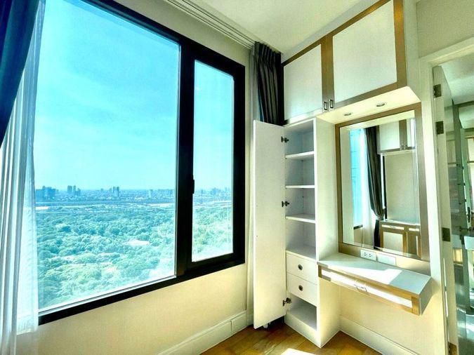 picture Chatuchak view corner unit Equinox 2 bedrooms 2 bathrooms  36th floor - 5/14
