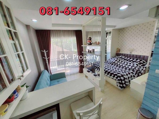 รูป ขายคอนโดวิวทะเล บางแสน The Patio ใกล้มหาวิทยาลัยบูรพา 081-654-9151 - รูปที่ 1/9