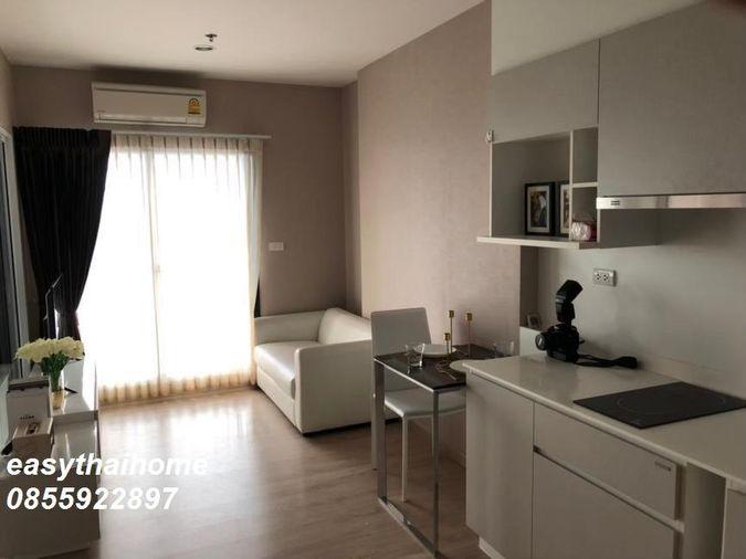 รูป P-116993 — ขายคอนโดพร้อมผู้เช่า ชั้นสูงวิวสวย ทำเลแยกท่าพระ - The Parkland Phetkasem-Thapra ราคา 2.7 ล้านบาท โทร 085-592-2897 Line: @easythaihome - รูปที่ 5/22
