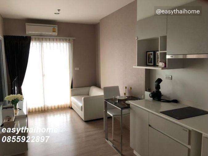 รูป P-116993 — ขายคอนโดพร้อมผู้เช่า ชั้นสูงวิวสวย ทำเลแยกท่าพระ - The Parkland Phetkasem-Thapra ราคา 2.7 ล้านบาท โทร 085-592-2897 Line: @easythaihome - รูปที่ 5/22