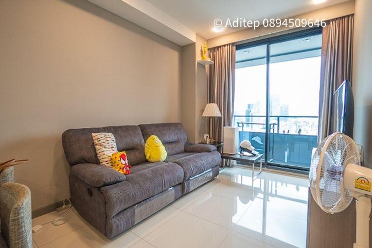 picture M Silom, Luxury Condo for Sale, 2 beds, 2 baths, 61 sqm., High Floor, Nice Decoration, near BTS, Pet Friendly - 2/25