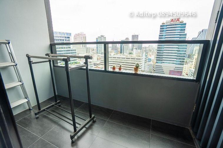 picture M Silom, Luxury Condo for Sale, 2 beds, 2 baths, 61 sqm., High Floor, Nice Decoration, near BTS, Pet Friendly - 10/25