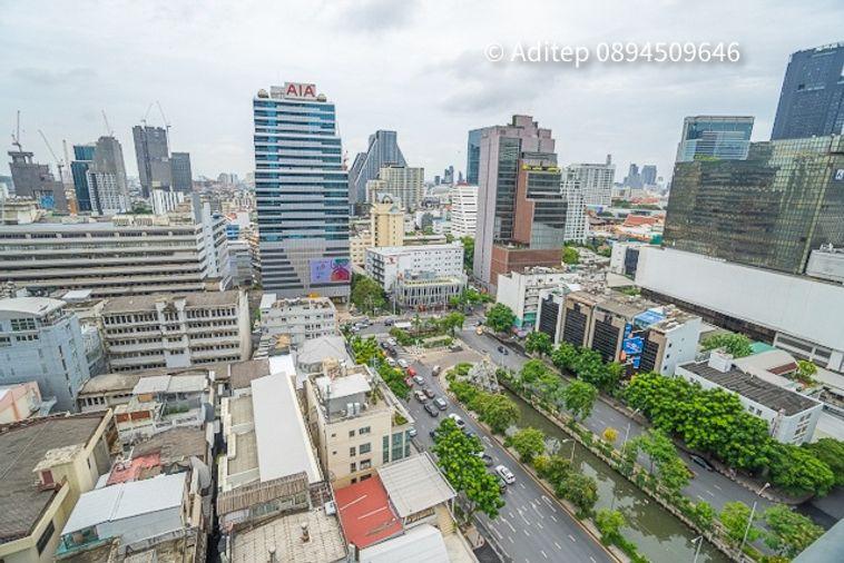 picture M Silom, Luxury Condo for Sale, 2 beds, 2 baths, 61 sqm., High Floor, Nice Decoration, near BTS, Pet Friendly - 11/25