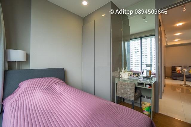 รูป ขายคอนโด M Silom 2 ห้องนอน 2 ห้องน้ำ 61 ตรม. ห้องมุม ชั้นสูง ตกแต่งสวย ใกล้ BTS ช่องนนทรี  - รูปที่ 19/25