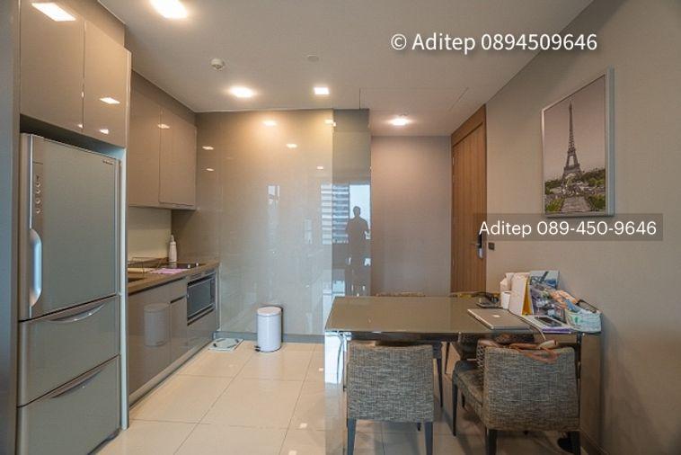 picture M Silom, Luxury Condo for Sale, 2 beds, 2 baths, 61 sqm., High Floor, Nice Decoration, near BTS, Pet Friendly - 7/25