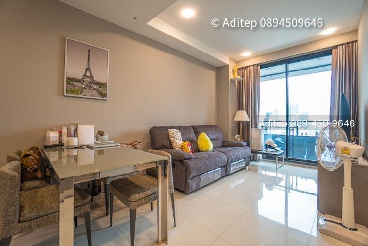 picture M Silom, Luxury Condo for Sale, 2 beds, 2 baths, 61 sqm., High Floor, Nice Decoration, near BTS, Pet Friendly - 6/25