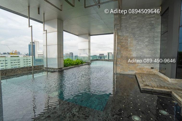 picture M Silom, Luxury Condo for Sale, 2 beds, 2 baths, 61 sqm., High Floor, Nice Decoration, near BTS, Pet Friendly - 23/25