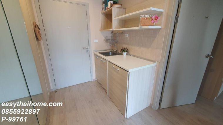 รูป P-99761 พร้อมอยู่! เอลลิโอ เดลเรย์ 1 นอน วิวสระ 2.59M ใกล้ BTS อ่อนนุช Line Id @easythaihome 085-592-2897 - รูปที่ 5/9