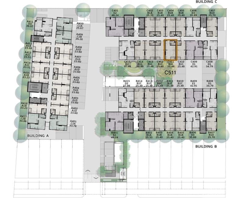 picture FOR Sale WYNN Condo Ladprao-Chokechai 4 Unit 360/277 - 6/6