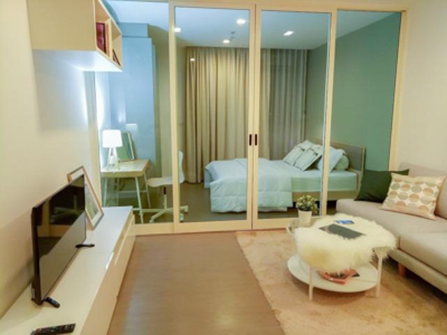 picture G 7195💖 中国客户，请加微信。(在联系方式的旁边) For rent A SPACE I.D. ASOKE-RATCHADA Line❤️💜@condopremium💜❤️Ready to move in ⬛🟨 📞 065 695 3645🟨⬛ - 2/5