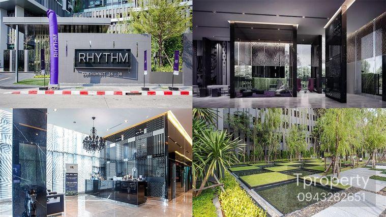 รูป T1383 คอนโดให้เช่า Rhythm Sukhumvit 36 - 38 (ริทึ่ม สุขุมวิท 36-38) ห้องสวย เฟอร์ครบ มีเครื่องซักผ้า ราคาพิเศษ - รูปที่ 30/32