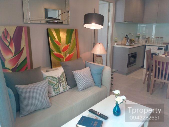 รูป T1383 คอนโดให้เช่า Rhythm Sukhumvit 36 - 38 (ริทึ่ม สุขุมวิท 36-38) ห้องสวย เฟอร์ครบ มีเครื่องซักผ้า ราคาพิเศษ - รูปที่ 7/32