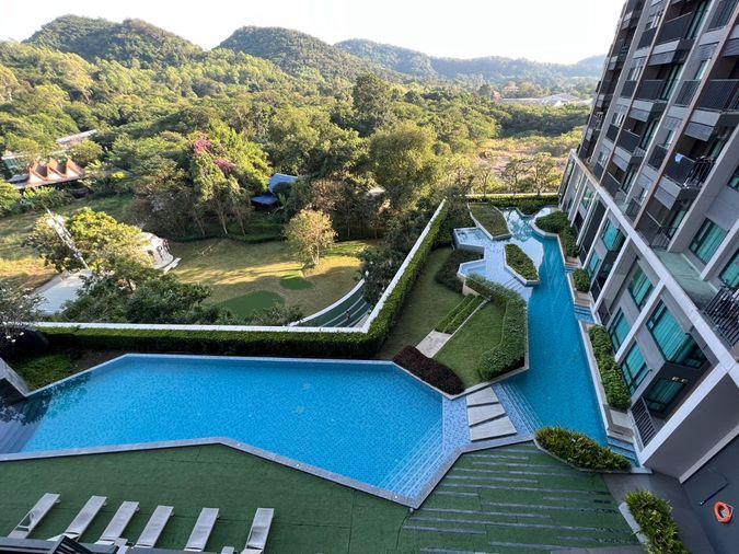 รูป คอนโดสไตล์ญี่ปุ่น วิวภูเขา~ ใกล้โรบินสันศรีราชา - รูปที่ 7/12