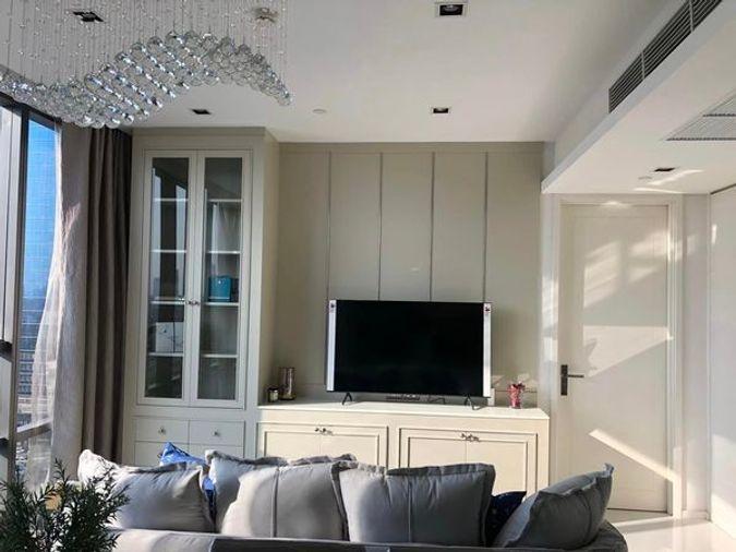 picture G 7417💛 中国客户，请加微信。(在联系方式的旁边) For rent THE BANGKOK SATHORN Line❤️💜@condopremium💜❤️Ready to move in ⬛🟨 📞 065 695 3645🟨⬛ - 5/10