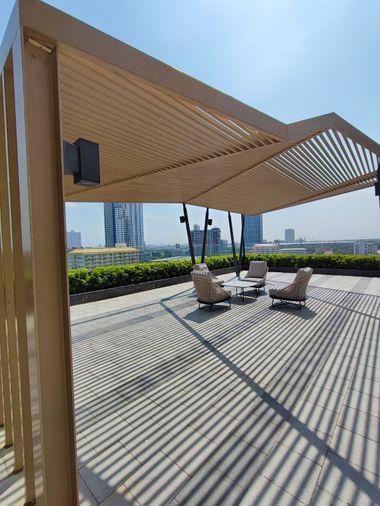 รูป ให้เช่าคอนโด เดอะโพลิแทนอควา The​ Politan​ Aqua ห้องใหม่ พร้อมเครื่องซักผ้า เฟอร์นิเจอร์ เครื่องใช้ไฟฟ้าครบ​ ตึกติดริมน้ำ - รูปที่ 25/33