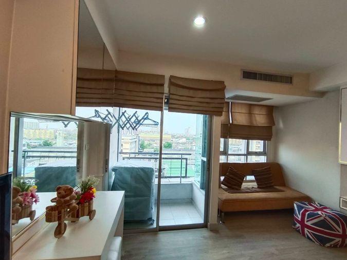 รูป Inspire place วิว ABAC ชั้น8  ให้เช่า เดือนละ7,500 เครื่องใช้ไฟฟ้าครบ 0928242499 - รูปที่ 2/7