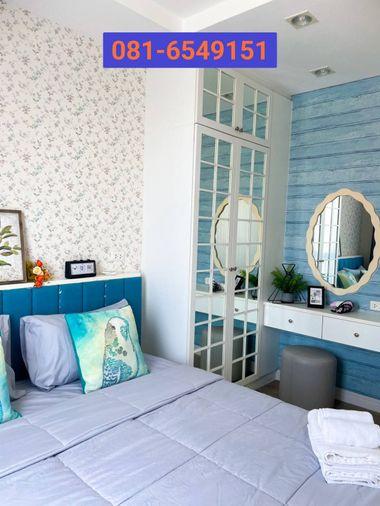 รูป ขายคอนโด The Blu x บางแสน  ตึกB ชั้น 5 ห้องสวย เห็นวิวทะเล 081-654-9151 - รูปที่ 3/12