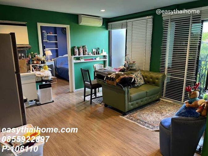 รูป P-106110 > คอนโดขาย B Republic 2 ห้องนอน ชั้น 3 วิวสวน ห้องว่างพร้อมอยู่ ใกล้ BTS ปุณณวิถี Line: @easythaihome 085-592-2897 - รูปที่ 3/5