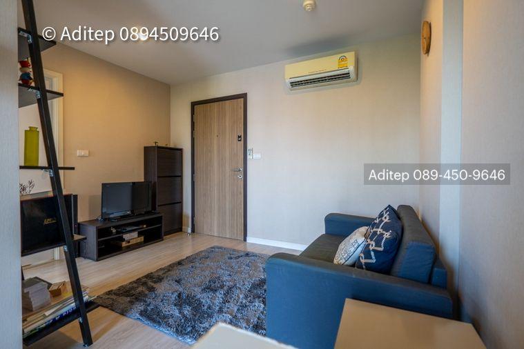 picture Metro Luxe Rama 4, size 1 bedroom, 33 sq m., fully furnished, next to Bangkok University - 25/26