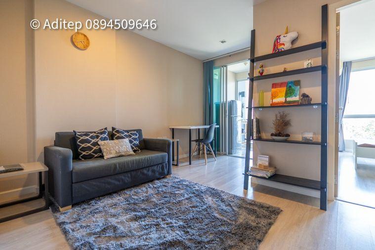 picture Metro Luxe Rama 4, size 1 bedroom, 33 sq m., fully furnished, next to Bangkok University - 1/26