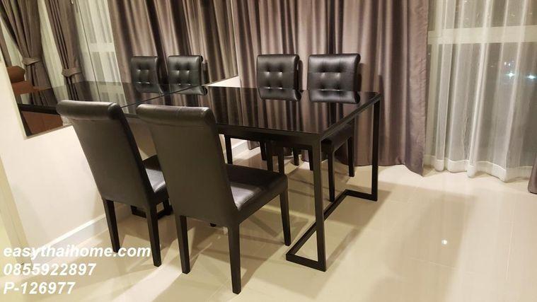 รูป P-126977 คอนโดหรู Duplex 2 ห้องนอน วิวเมือง! เดอะ สกาย สุขุมวิท ใกล้ MRT อโศก 35,000 บาท | Line Id @easythaihome | 085-592-2897 - รูปที่ 18/27