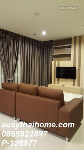 รูป P-126977 คอนโดหรู Duplex 2 ห้องนอน วิวเมือง! เดอะ สกาย สุขุมวิท ใกล้ MRT อโศก 35,000 บาท | Line Id @easythaihome | 085-592-2897 - รูปที่ 15/27