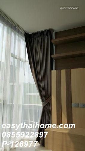 รูป P-126977 คอนโดหรู Duplex 2 ห้องนอน วิวเมือง! เดอะ สกาย สุขุมวิท ใกล้ MRT อโศก 35,000 บาท | Line Id @easythaihome | 085-592-2897 - รูปที่ 21/27