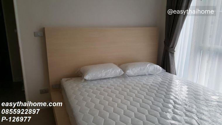 รูป P-126977 คอนโดหรู Duplex 2 ห้องนอน วิวเมือง! เดอะ สกาย สุขุมวิท ใกล้ MRT อโศก 35,000 บาท | Line Id @easythaihome | 085-592-2897 - รูปที่ 25/27
