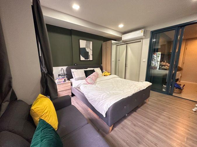 รูป T1419 คอนโดให้เช่า THE BASE Sukhumvit 50 (เดอะ เบส สุขุมวิท 50) ห้องสวย เฟอร์ครบ ราคาพิเศษ - รูปที่ 2/11