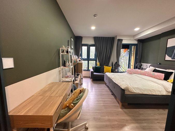 รูป T1419 คอนโดให้เช่า THE BASE Sukhumvit 50 (เดอะ เบส สุขุมวิท 50) ห้องสวย เฟอร์ครบ ราคาพิเศษ - รูปที่ 3/11