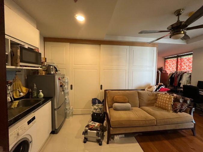 picture Abstract Phaholyothin. 1bed 46sqm. Corner unit. Line id: @pfagent - 3/9