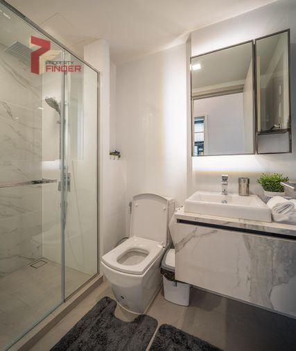 รูป Rds-0537 ให้เช่าคอนโด The Line สุขุมวิท 101 นัดชมห้อง 👉line : @propertyfinder - รูปที่ 9/17