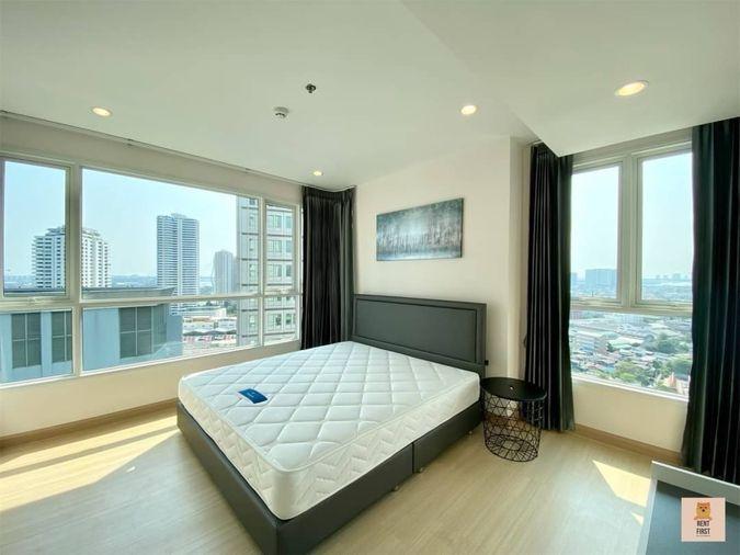 รูป ให้เช่า SUPALAI RIVA GRANDE พระราม3 ห้องสวย 75 ตรม. 2ห้องนอน เฟอร์ครบ 30,000 บาท จอดรถได้ 2 คัน - รูปที่ 4/15