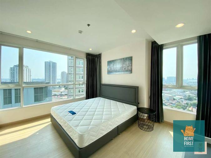 รูป ให้เช่า SUPALAI RIVA GRANDE พระราม3 ห้องสวย 75 ตรม. 2ห้องนอน เฟอร์ครบ 30,000 บาท จอดรถได้ 2 คัน - รูปที่ 4/15