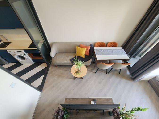 รูป ให้เช่าคอนโดเดอะเบส สะพานใหม่ ห้อง loft 2 ชั้น ห้องมีน้อย หายาก 🔥 🟥 Line@ : @propertyfinder - รูปที่ 11/20