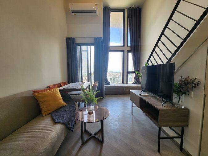 รูป ให้เช่าคอนโดเดอะเบส สะพานใหม่ ห้อง loft 2 ชั้น ห้องมีน้อย หายาก 🔥 🟥 Line@ : @propertyfinder - รูปที่ 6/20