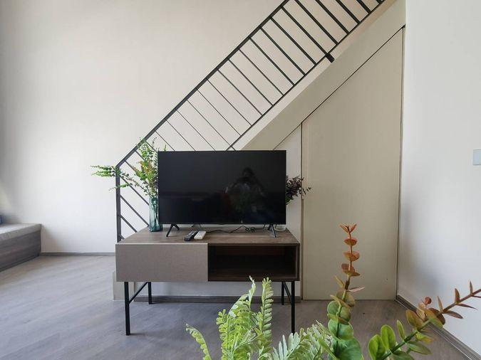 รูป Rds-1013 ให้เช่าคอนโด เดอะ เบส สะพานใหม่ ห้อง loft 2 ชั้น พร้อมเข้าอยู่ 🔥🔥🔥 นัดชมห้องด่วน 🟥 Line@ : @propertyfinder - รูปที่ 6/20