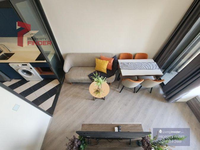 รูป ให้เช่าคอนโด เดอะเบส สะพานใหม่ ห้อง loft 2 ชั้น ว่างพร้อมเข้าอยู่ มิย.66 - รูปที่ 2/16