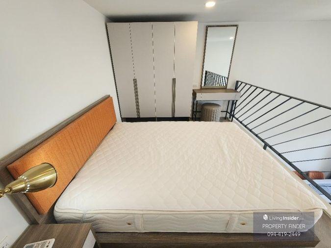 รูป ให้เช่าคอนโด เดอะเบส สะพานใหม่ ห้อง loft 2 ชั้น ว่างพร้อมเข้าอยู่ มิย.66 - รูปที่ 8/16