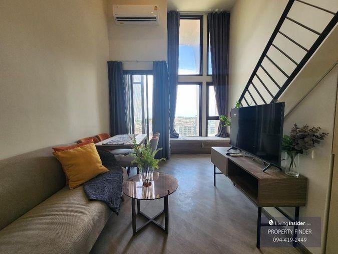 รูป ให้เช่าคอนโด เดอะเบส สะพานใหม่ ห้อง loft 2 ชั้น ว่างพร้อมเข้าอยู่ มิย.66 - รูปที่ 10/16