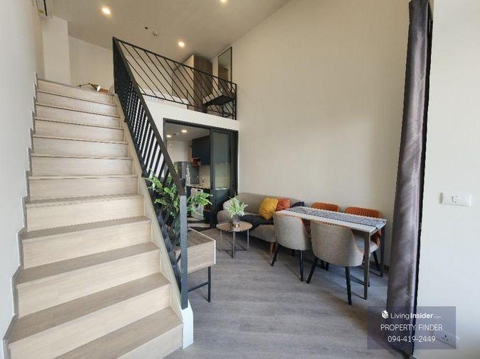 รูป ให้เช่าคอนโด เดอะเบส สะพานใหม่ ห้อง loft 2 ชั้น ว่างพร้อมเข้าอยู่ มิย.66 - รูปที่ 9/16